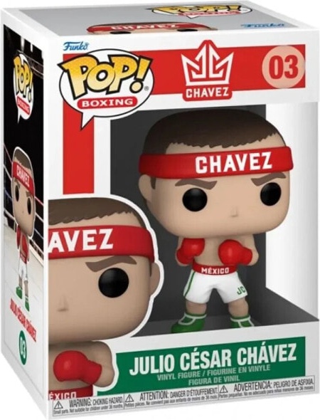 (EU) Фигурка Funko POP! Boxing: Julio Csar Chvez (03)
(EU) Фигурка Funko POP! Boxing: Julio Csar Chvez (03)