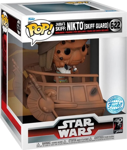 (EU) Фигурка Funko POP! Deluxe Star Wars Return of the Jedi 40th Anniversary: Nikto (Skiff Guard) Jabba's Skiff (622)
(EU) Фигурка Funko POP! Deluxe Star Wars Return of the Jedi 40th Anniversary: Nikto (Skiff Guard) Jabba's Skiff (622)