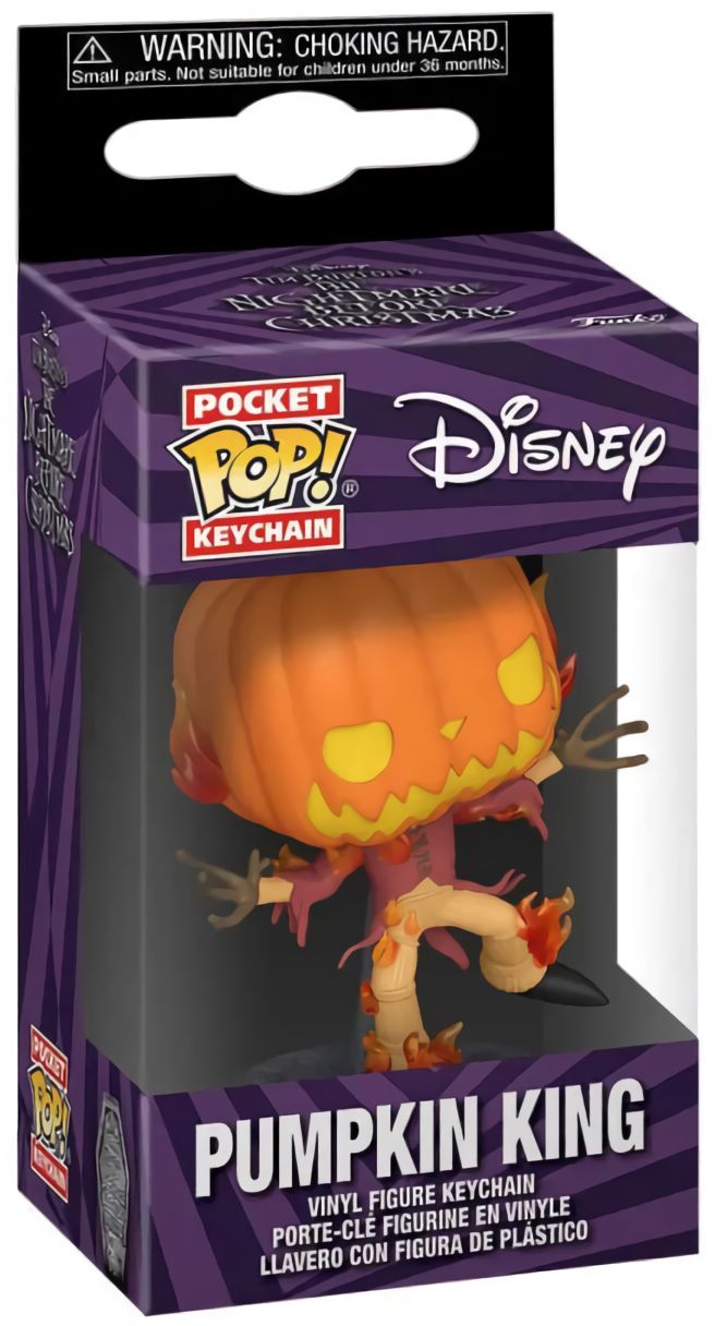 (EU) Фигурка Funko POP! Pocket Keychain The Nightmare Before Christmas 30th Anniversary: Pumpkin King (72317)
(EU) Фигурка Funko POP! Pocket Keychain The Nightmare Before Christmas 30th Anniversary: Pumpkin King (72317)