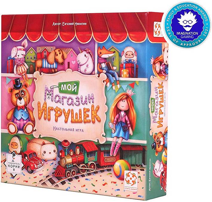 (EU) Настольная игра Стиль жизни Мой магазин игрушек
(EU) Настольная игра Стиль жизни Мой магазин игрушек