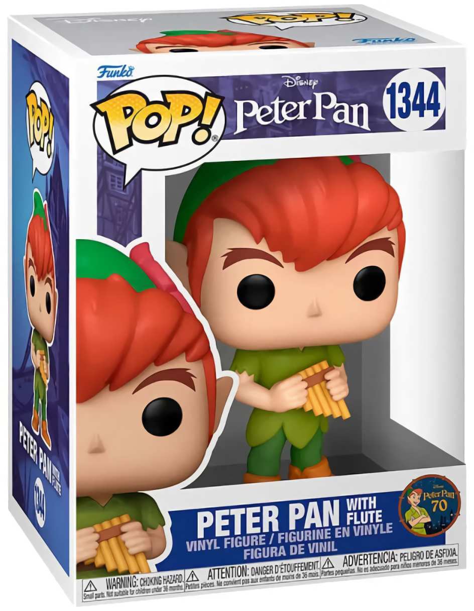 (EU) Фигурка Funko POP! Disney Peter Pan: Peter Pan with Flute (1344)
(EU) Фигурка Funko POP! Disney Peter Pan: Peter Pan with Flute (1344)