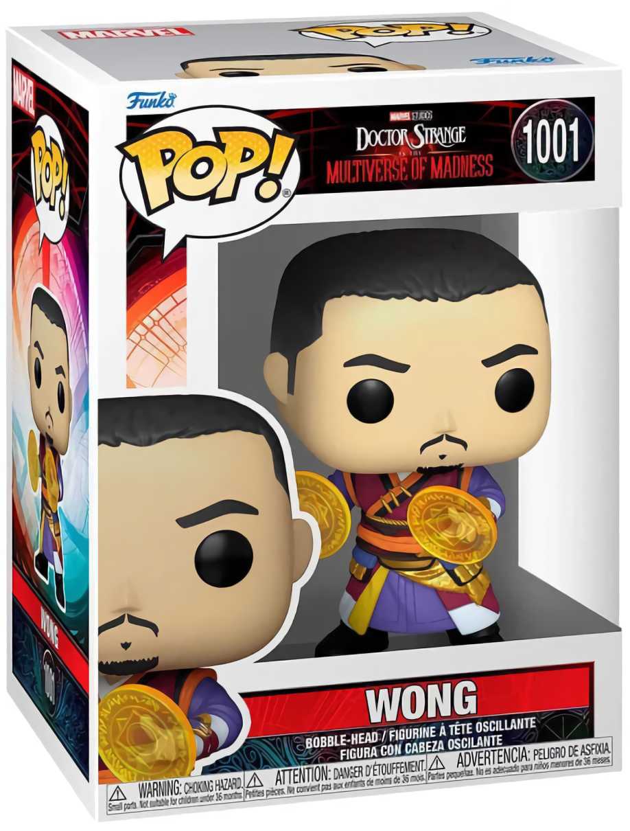 (EU) Фигурка Funko POP! Marvel Doctor Strange Multiverse of Madness: Wong (1001)
(EU) Фигурка Funko POP! Marvel Doctor Strange Multiverse of Madness: Wong (1001)