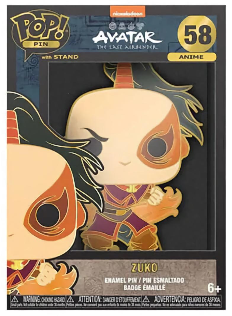 (EU) Фигурка Funko POP! Pin Avatar: Zuko (58)
(EU) Фигурка Funko POP! Pin Avatar: Zuko (58)