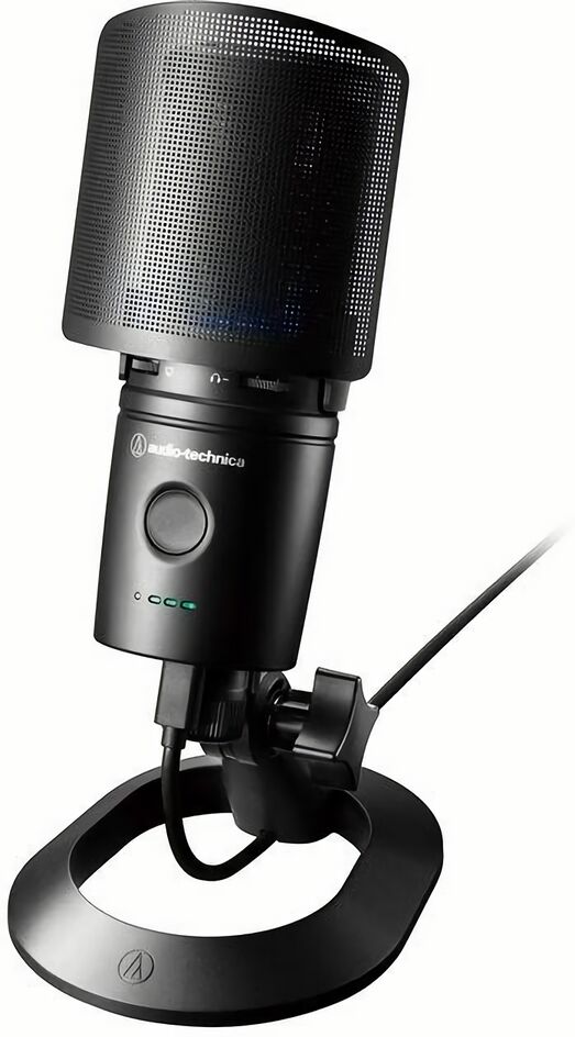 (EU) Конденсаторный USB-микрофон Audio-Technica AT2020USB-XP со стойкой и поп-фильтром, черный
(EU) Конденсаторный USB-микрофон Audio-Technica AT2020USB-XP со стойкой и поп-фильтром, черный