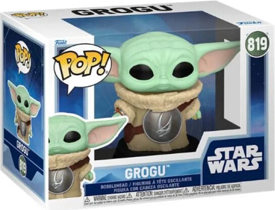 (EU) Фигурка Funko POP! Star Wars Mandalorian and Grogu: Grogu with Mudhorn Chest Armor (819)
(EU) Фигурка Funko POP! Star Wars Mandalorian and Grogu: Grogu with Mudhorn Chest Armor (819)