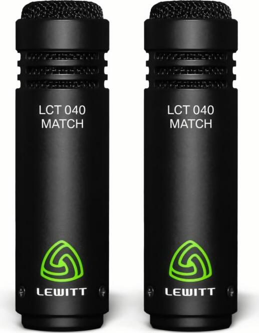 (EU) Конденсаторный микрофон Lewitt LCT 040 Match, стереопара
(EU) Конденсаторный микрофон Lewitt LCT 040 Match, стереопара