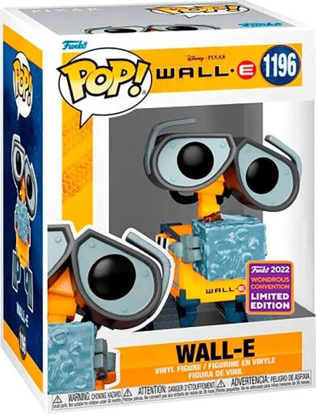 (EU) Фигурка Funko POP! Disney Wall-E: Wall-E (Wondrous Convention 2022) (1196)
(EU) Фигурка Funko POP! Disney Wall-E: Wall-E (Wondrous Convention 2022) (1196)