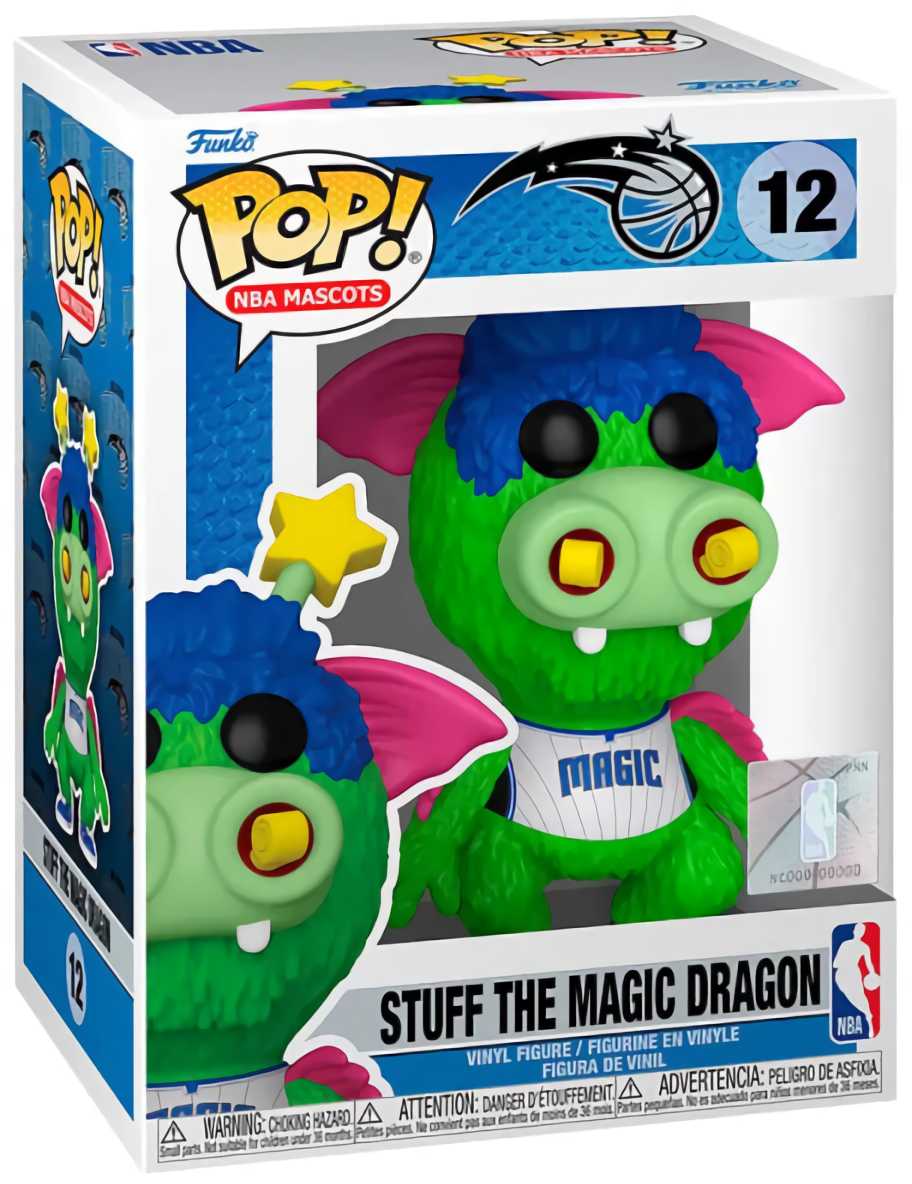 (EU) Фигурка Funko POP! NBA Mascots: Stuff the Magic Dragon (12)
(EU) Фигурка Funko POP! NBA Mascots: Stuff the Magic Dragon (12)