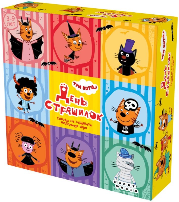 (EU) Настольная игра Hobby World Три кота: День страшилок
(EU) Настольная игра Hobby World Три кота: День страшилок