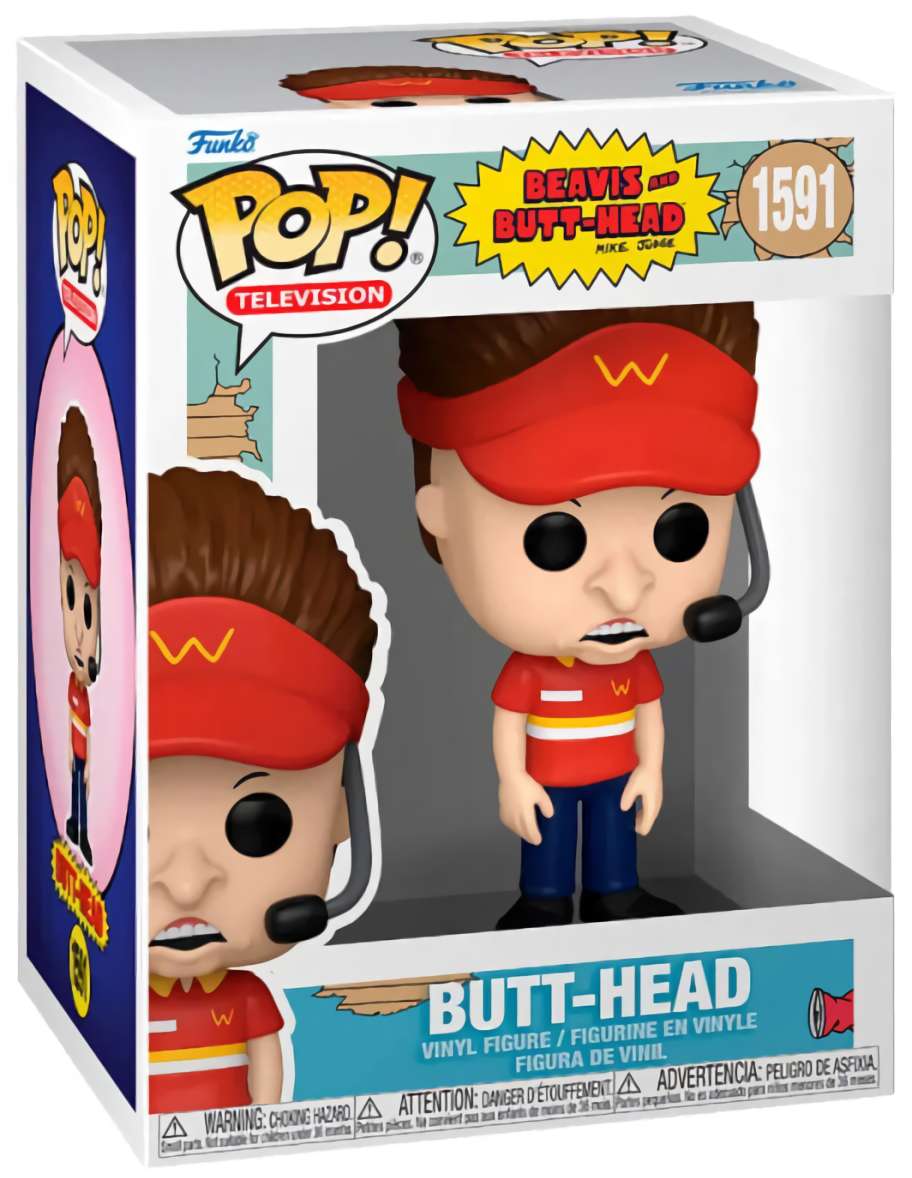 (EU) Фигурка Funko POP! Television: Butt-Head (Burger World) (1591)
(EU) Фигурка Funko POP! Television: Butt-Head (Burger World) (1591)