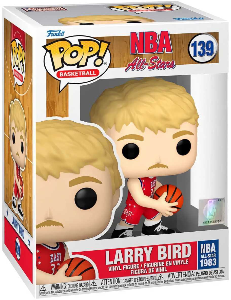 (EU) Фигурка Funko POP! Basketball: Larry Bird (139)
(EU) Фигурка Funko POP! Basketball: Larry Bird (139)