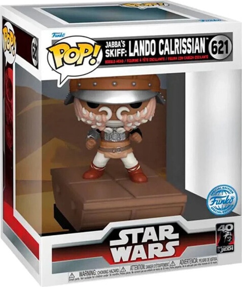 (EU) Фигурка Funko POP! Star Wars: Lando Calrissian (Jabba's Skiff) (621)
(EU) Фигурка Funko POP! Star Wars: Lando Calrissian (Jabba's Skiff) (621)
