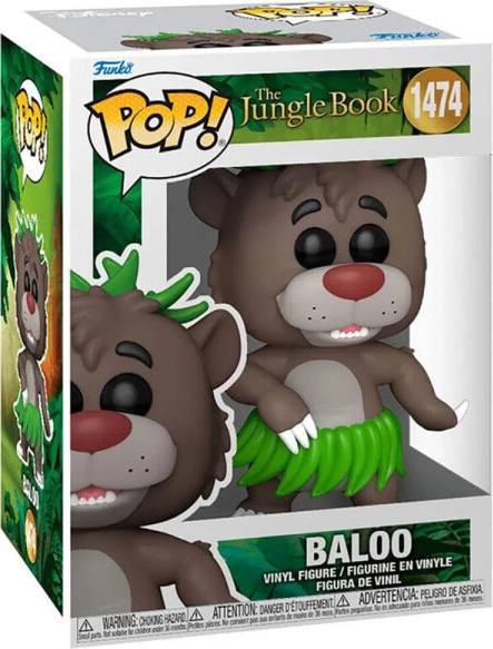 (EU) Фигурка Funko POP! Disney The Jungle Book: Baloo (1474)
(EU) Фигурка Funko POP! Disney The Jungle Book: Baloo (1474)