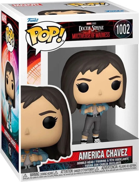 (EU) Фигурка Funko POP! Marvel Multiverse of Madness: America Chavez (1002)
(EU) Фигурка Funko POP! Marvel Multiverse of Madness: America Chavez (1002)