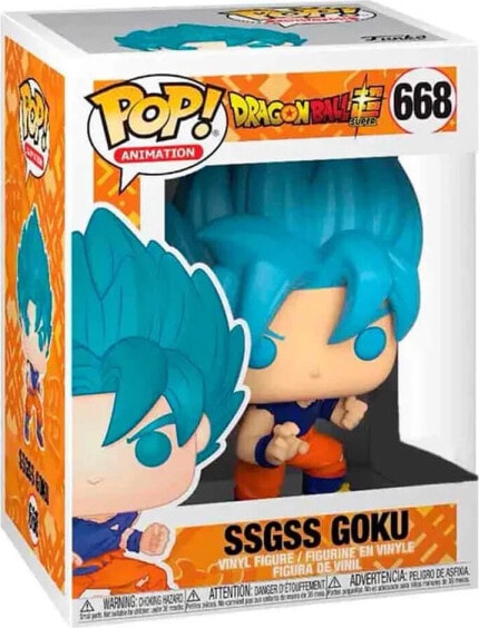 (EU) Фигурка Funko POP! Animation: SSGSS Goku (668)
(EU) Фигурка Funko POP! Animation: SSGSS Goku (668)