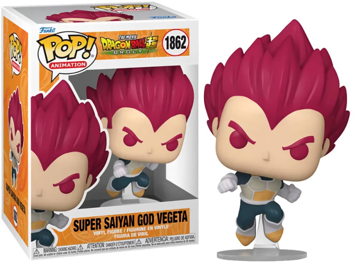 (EU) Фигурка Funko POP! Animation: Super Saiyan God Vegeta (1862)
(EU) Фигурка Funko POP! Animation: Super Saiyan God Vegeta (1862)