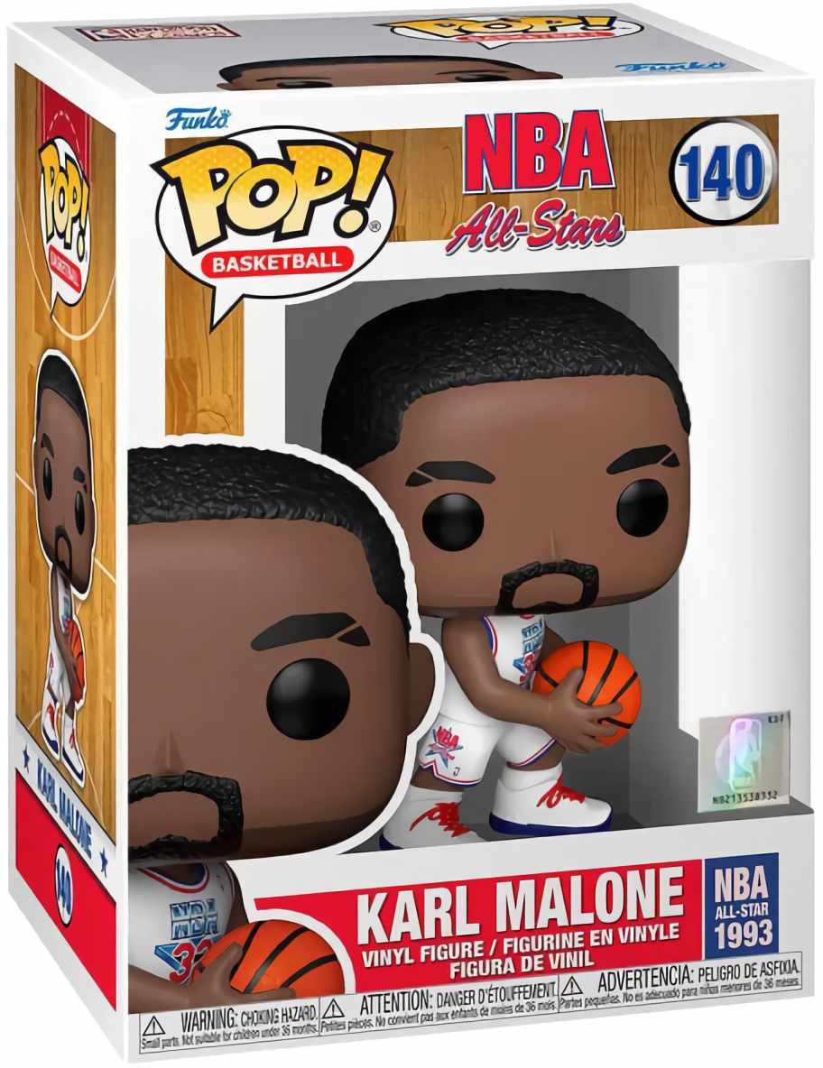 (EU) Фигурка Funko POP! Basketball: Karl Malone (140)
(EU) Фигурка Funko POP! Basketball: Karl Malone (140)