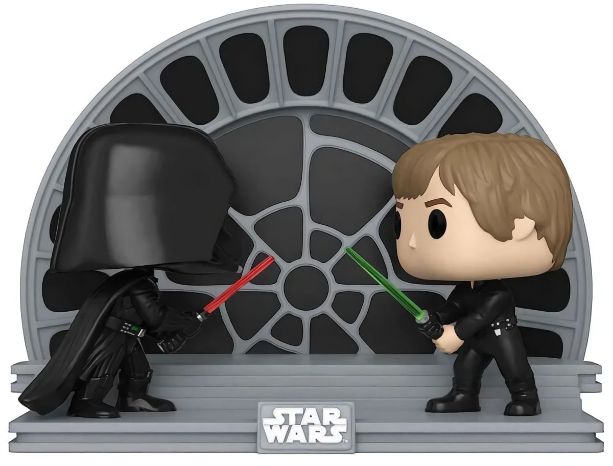 (EU) Фигурка Funko POP! Star Wars Moment Return of the Jedi 40th: Darth Vader vs. Luke Skywalker (612)
(EU) Фигурка Funko POP! Star Wars Moment Return of the Jedi 40th: Darth Vader vs. Luke Skywalker (612)