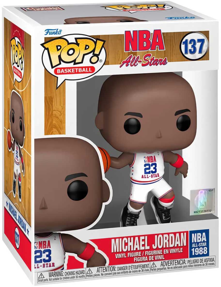 (EU) Фигурка Funko POP! Basketball: Michael Jordan (White All-Star Uni 1988) (137)
(EU) Фигурка Funko POP! Basketball: Michael Jordan (White All-Star Uni 1988) (137)