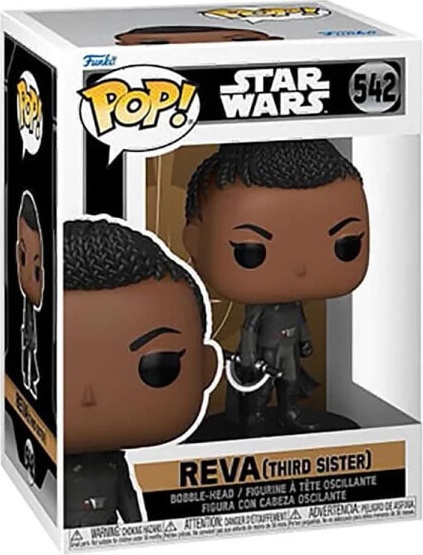 (EU) Фигурка Funko POP! Star Wars: Reva (542)
(EU) Фигурка Funko POP! Star Wars: Reva (542)