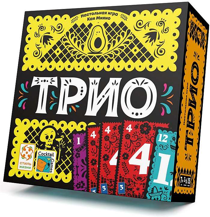 (EU) Настольная игра Стиль жизни Трио
(EU) Настольная игра Стиль жизни Трио