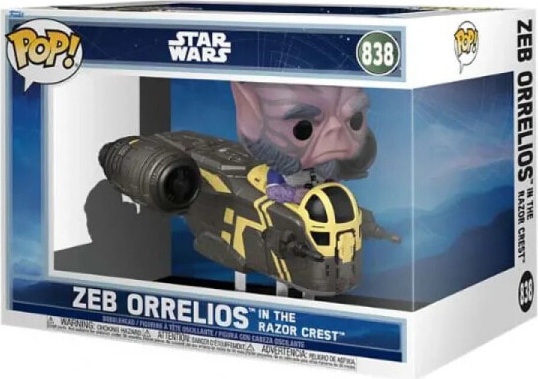 (EU) FUNKO Rides Deluxe: Star Wars: The Mandalorian Grogu-Zeb Orrelios (Razor Crest) figur [258689
(EU) FUNKO Rides Deluxe: Star Wars: The Mandalorian Grogu-Zeb Orrelios (Razor Crest) figur [258689