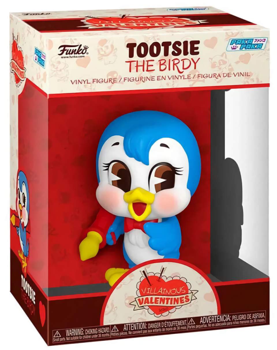 (EU) Фигурка Funko POP! Villainous Valentines: Tootsie The Birdy (59531)
(EU) Фигурка Funko POP! Villainous Valentines: Tootsie The Birdy (59531)