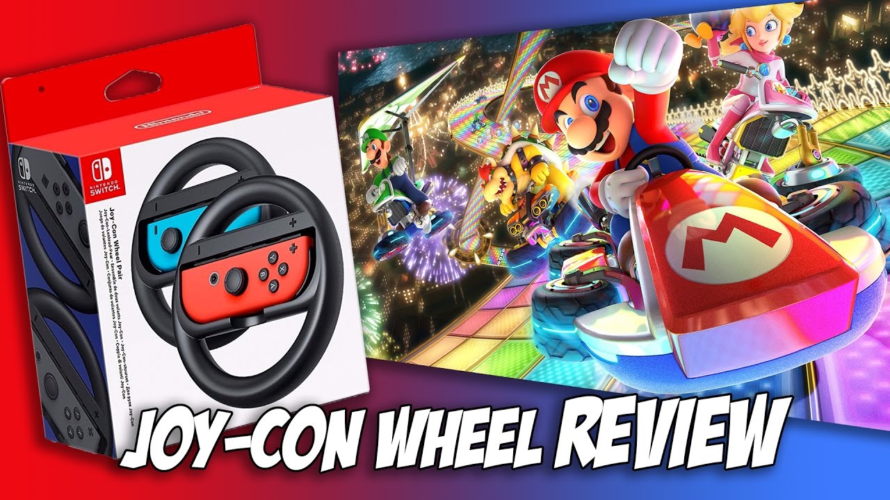 Два фирменных накладных руля Nintendo для Joy-Con