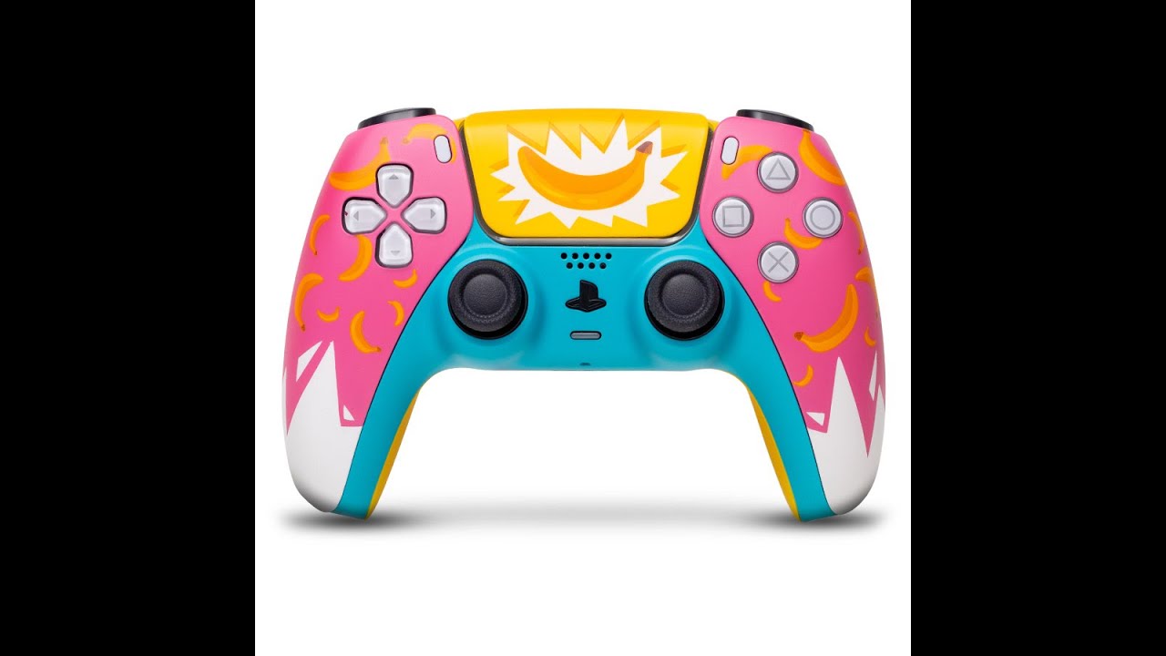 Кастомизированный геймпад Sony DualSense Banana shake