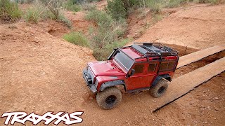 Радиоуправляемая модель краулер Traxxas TRX-4 Defender 4WD RTR 1к10 (TRA82056-4-BL)