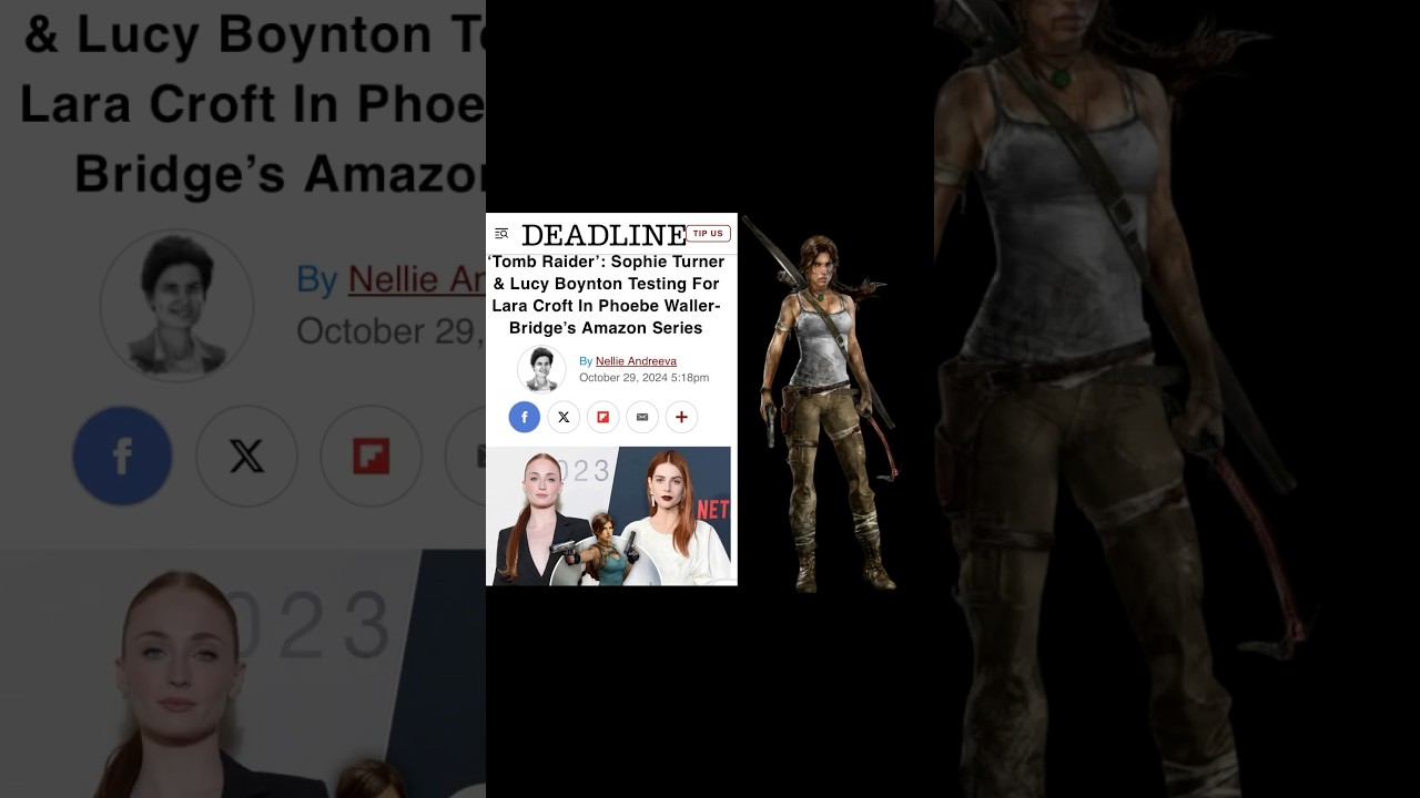 Sophie Turner In The Running For Tomb Raider