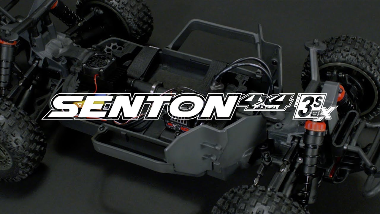 Радиоуправляемая модель шорт-корс трак Arrma Senton 4x4 V3 3S BLX 1к10 RTR(ARA4303V3T1)