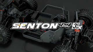 Радиоуправляемая модель шорт-корс трак Arrma Senton 4x4 V3 3S BLX 1к10 RTR(ARA4303V3T2)
