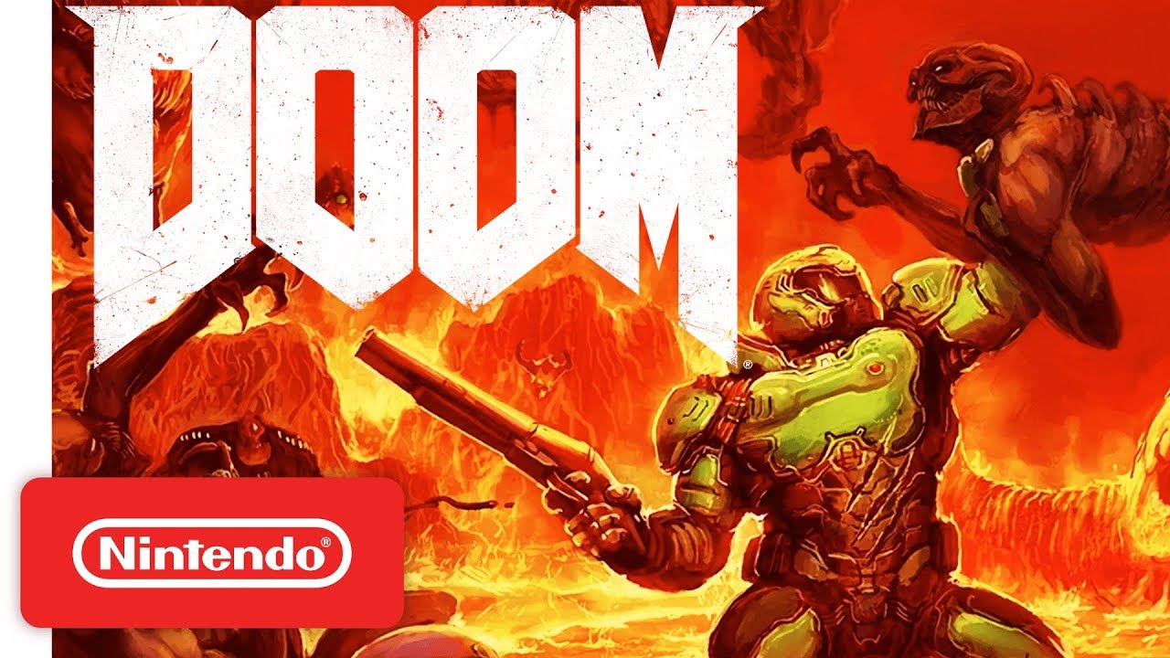 Игра Doom (Nintendo Switch, русская версия)