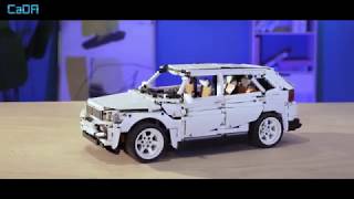 Конструктор CADA deTech внедорожник BMW G5 4WD (2208 деталей)(C61007W)