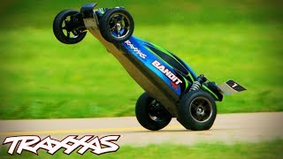 Радиоуправляемая модель багги Traxxas Bandit VXL 2WD RTR 1к10 TQi TSM (TRA24076-4-PRPL)