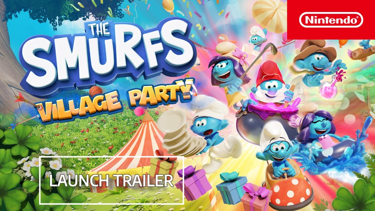 Игра The Smurfs - Village Party (Nintendo Switch, русская версия)