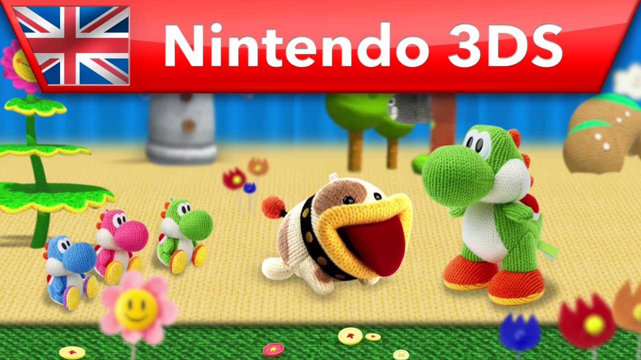 Игра Poochy & Yoshi's Woolly World (3DS)