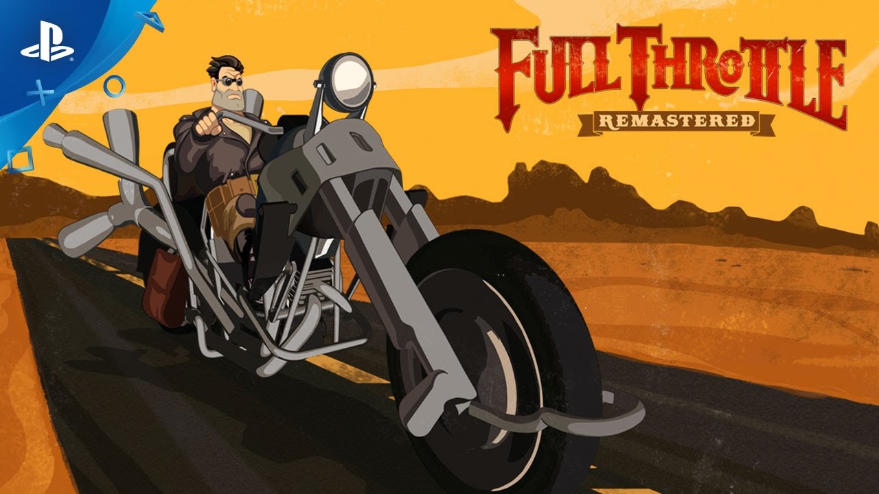 Игра Full Throttle Remastered - Collector's Edition (Limited Run #483) (PS4)