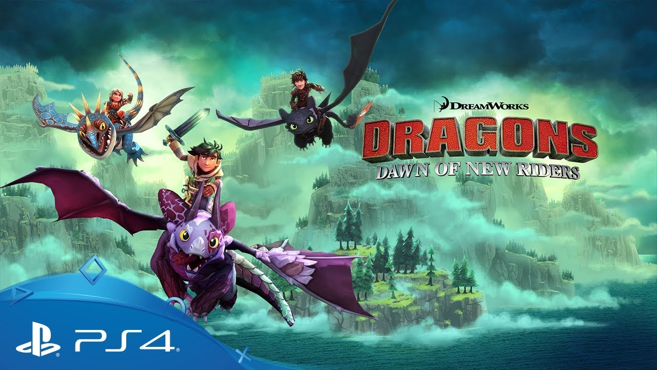 Игра Dragons Dawn of New Riders (PS4) Б/У