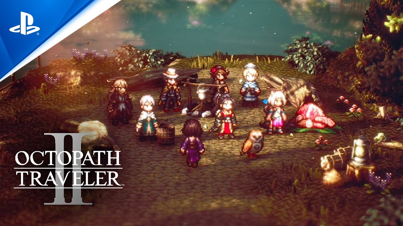 ИгроПак для PS5: Hogwarts Legacy + Ведьмак 3: Дикая охота. Полное издание + Octopath Traveler II
