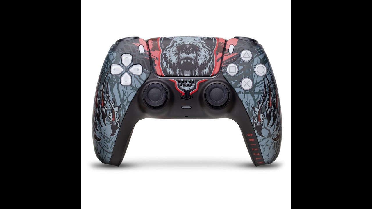 Кастомизированный геймпад Sony DualSense Grizzly