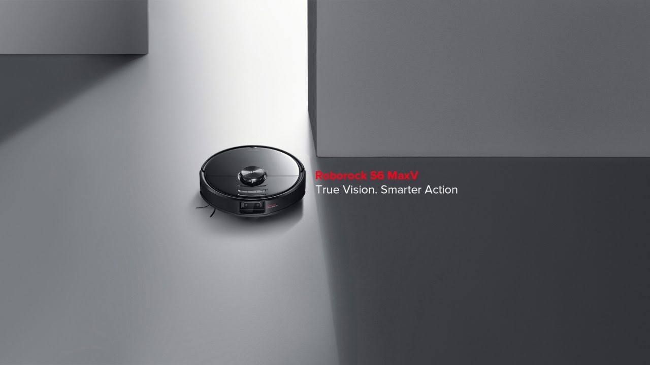Робот-пылесос Roborock S6 MaxV Global (черный)