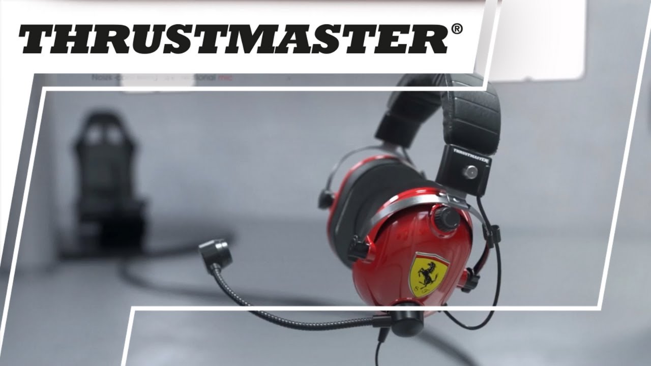 Проводные наушники с микрофоном Thrustmaster T.RACING SCUDERIA FERRARI EDITION
