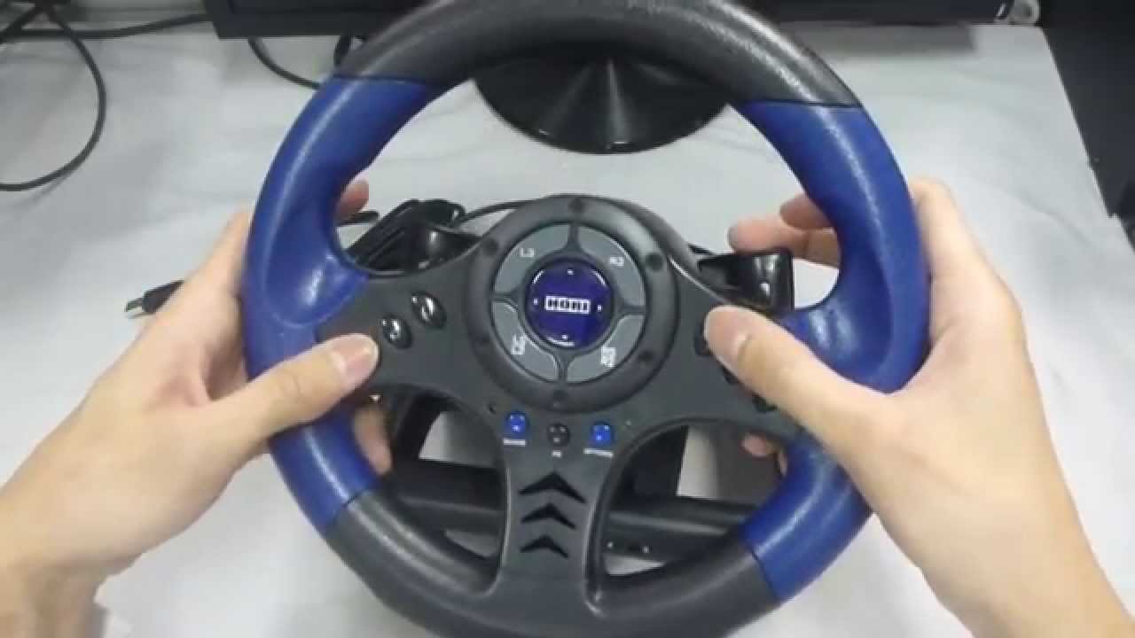 Руль HORI Racing Wheel Controller + педали для PS4
