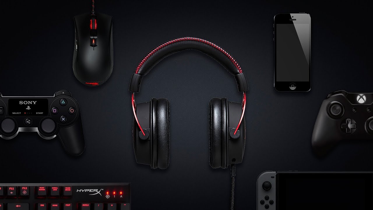 Проводные наушники с микрофоном HyperX Cloud Alpha (чёрный)