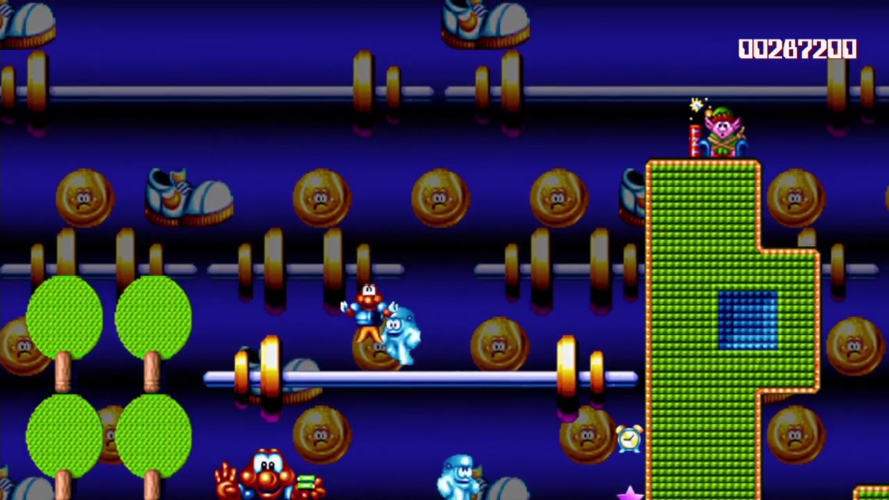 Игра James Pond Codename Robocod (код загрузки) (Nintendo Switch)