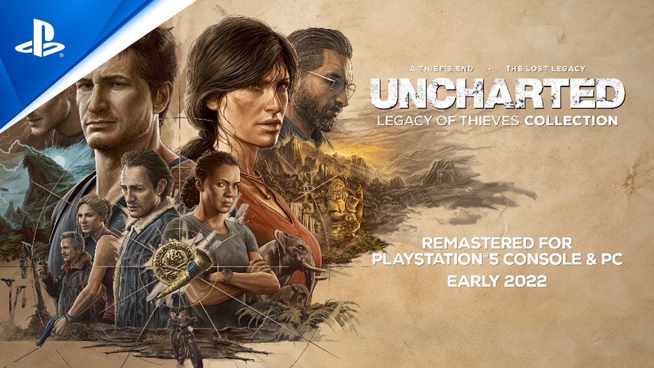 Игра Uncharted: Legacy of Thieves Collection (Наследие воров. Коллекция) (PS5, русская версия) Б/У