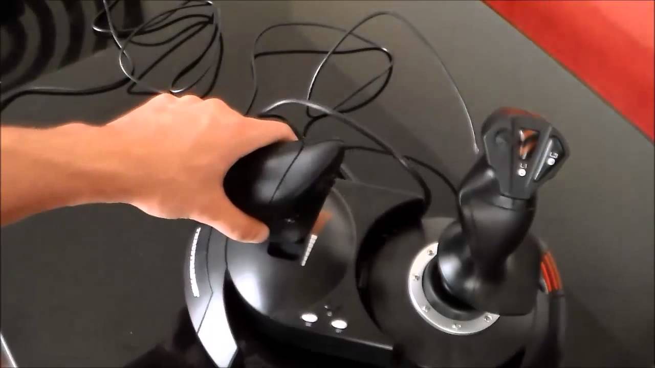 Джойстик Thrustmaster T-Flight Hotas X + рычаг