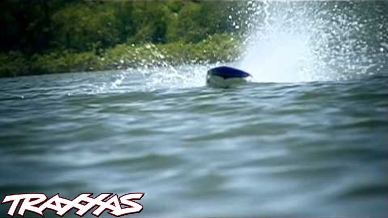 Радиоуправляемая модель катер Traxxas Spartan TSM (BT module) RTR (TRA57076-4-OR)